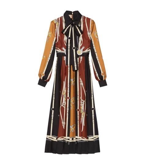 silk gucci day dress